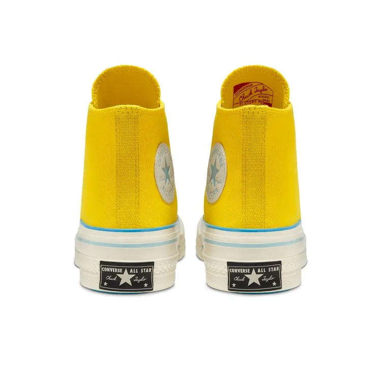 Converse Women's Chuck 70 High 'Popped Color Speed Yellow' Women's-4