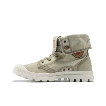 Palladium Pampa Outdoor Boots Unisex High Top Light Green
