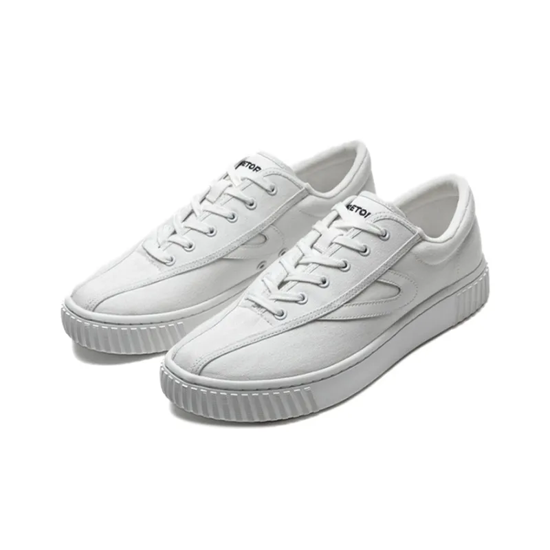 TRETORN Nylite Plus Wear-Resistant Slip-Resistant Lightweight Low-Top Canvas Shoes Men's White-2