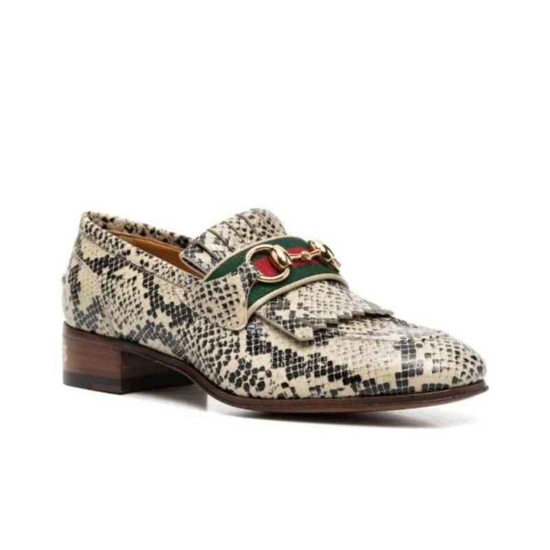 GUCCI Loafers Women's Light Brown-1