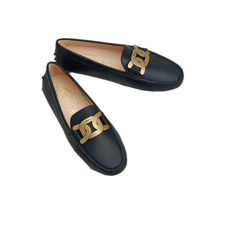 TOD'S Kate Commino Chain Link Driving Shoes Women's-2
