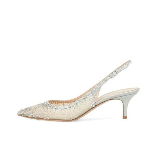 GIANVITO ROSSI Regina 55mm Slingback Pumps