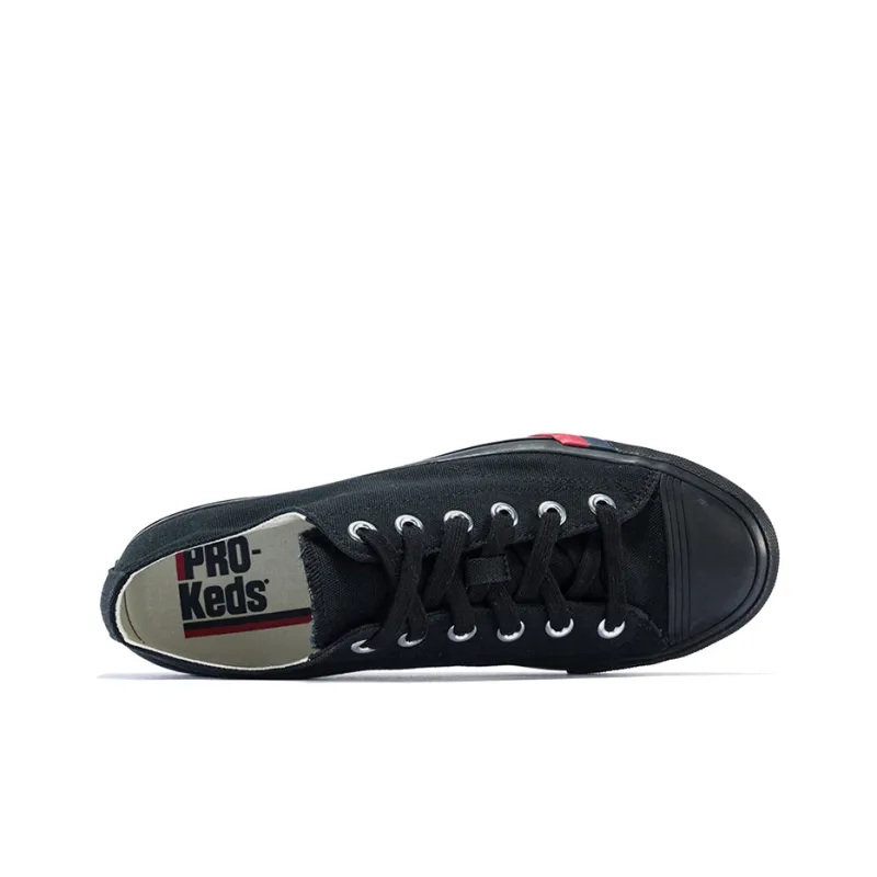 Keds Canvas Shoes Unisex Low-Top Black-4