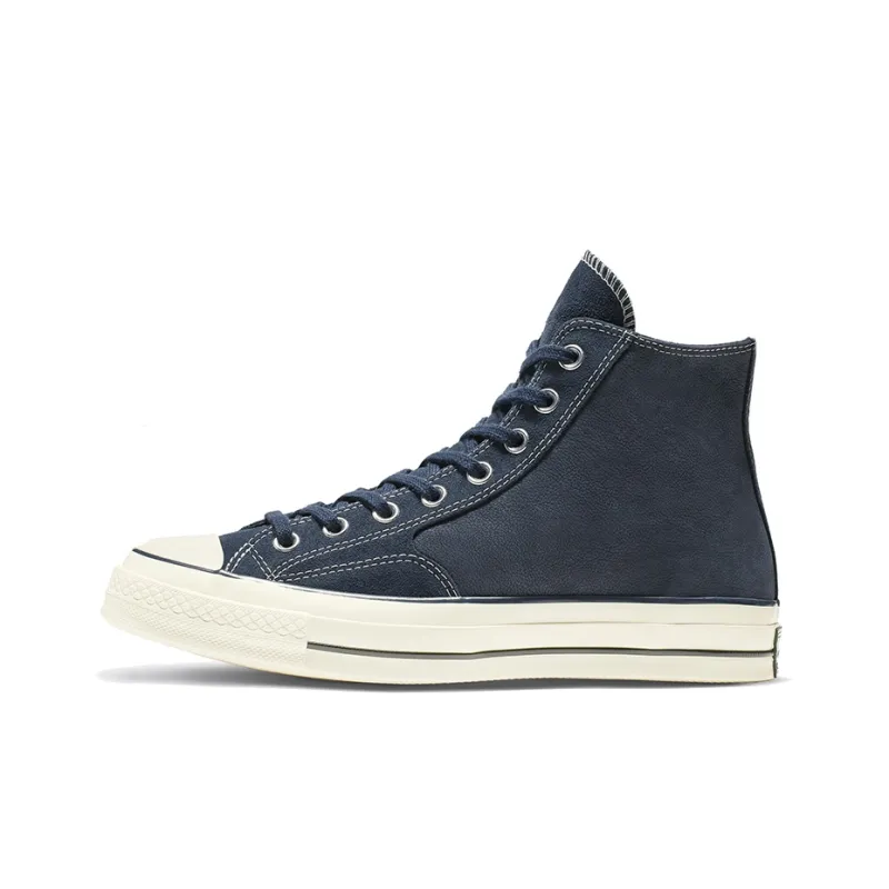 Chuck 70 Converse Leather High 'Obsidian'-0
