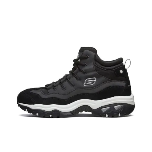 Skechers Energy Chunky Sneakers Men High-Top Black