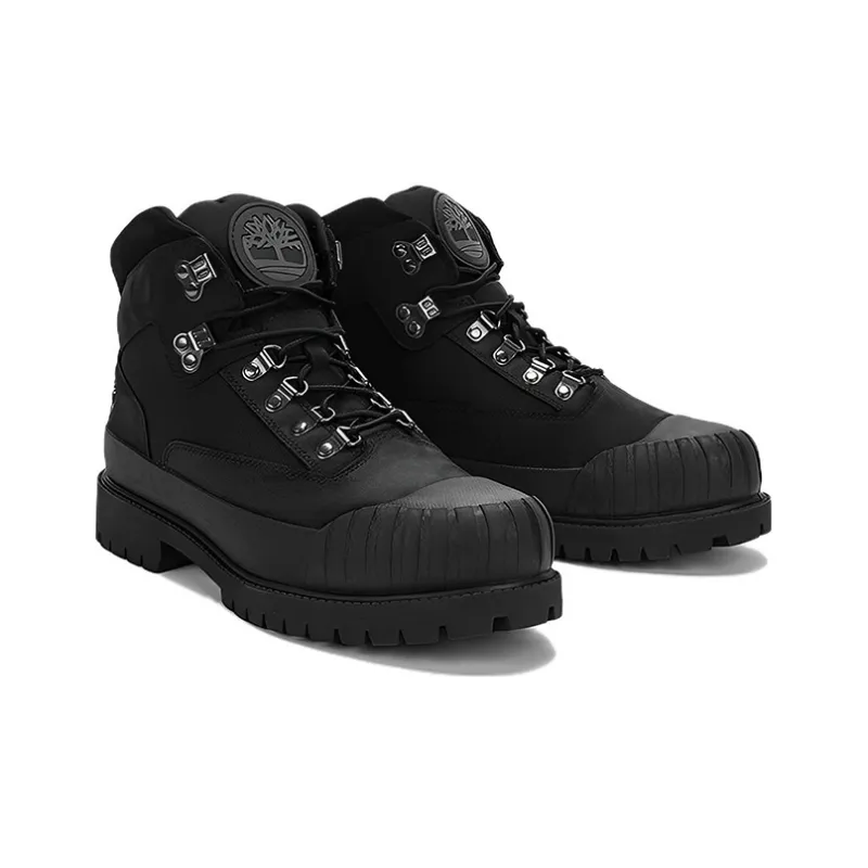 Timberland Heritage Rubber toe Hiking Boots 'Monochrome Black'-2