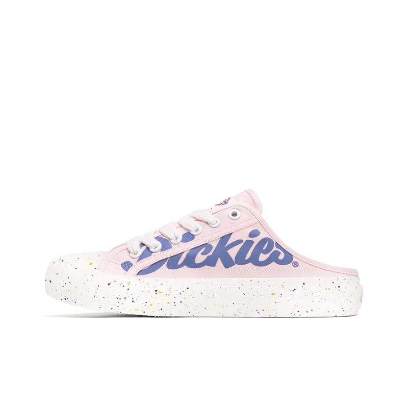 Dickies Canvas Shoes Women's Low Top Pink-0