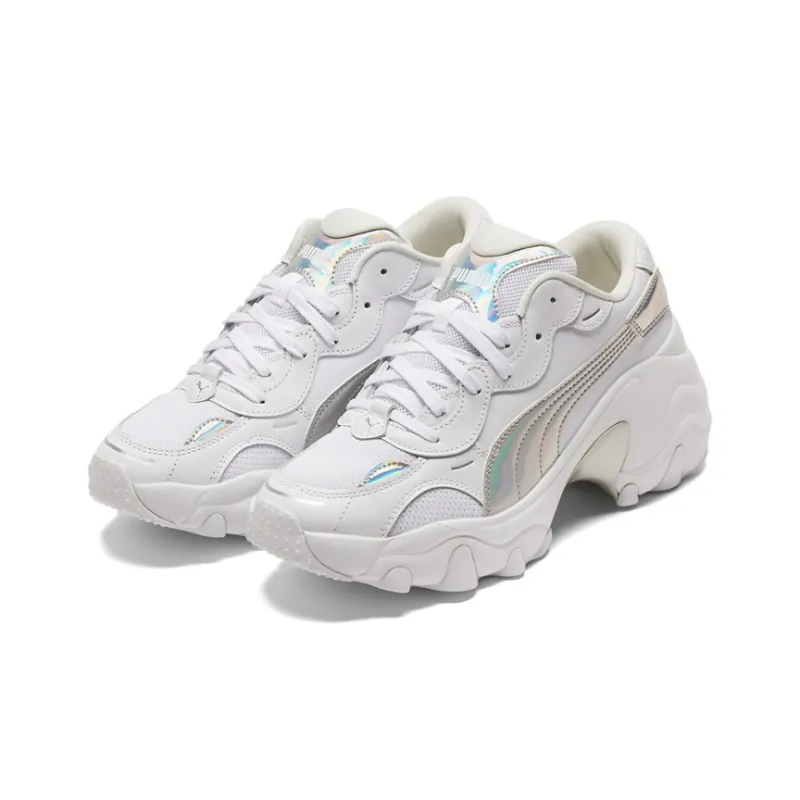 PUMA Pulsar Wedge 'Iridescent White Silver' Women's-2