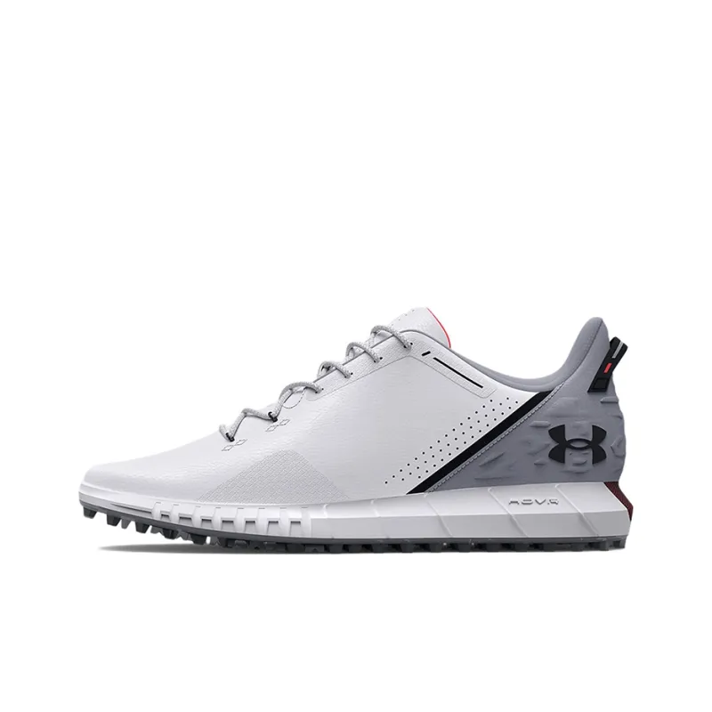 Under Armour Hovr Drive Spikeless Wide 'White Mod Grey'-0
