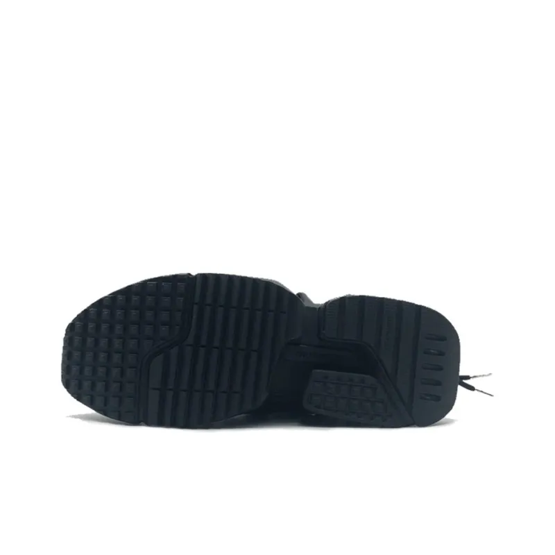 LiNing Pan Gu Trek Slip Resistant Lightweight Wear Resistant Low Top Chunky Sneakers Men's Black-4