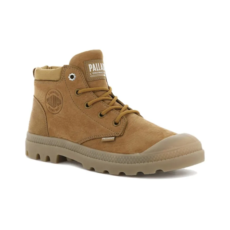 Palladium Pampa Outdoor Boots Women's Khaki Brown-2