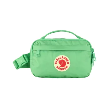 Fjallraven Kanken Nylon Shoulder Bag, Crossbody Bag, Fanny Pack Regular Unisex Round Leaf Mint Green