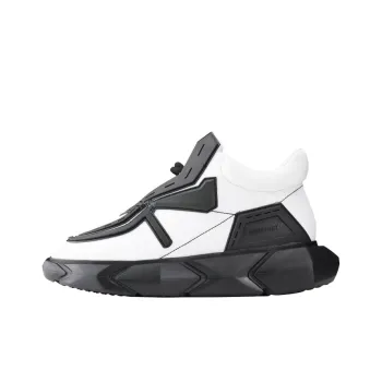 NORVINCY Low Top Chunky Sneakers Unisex Black White