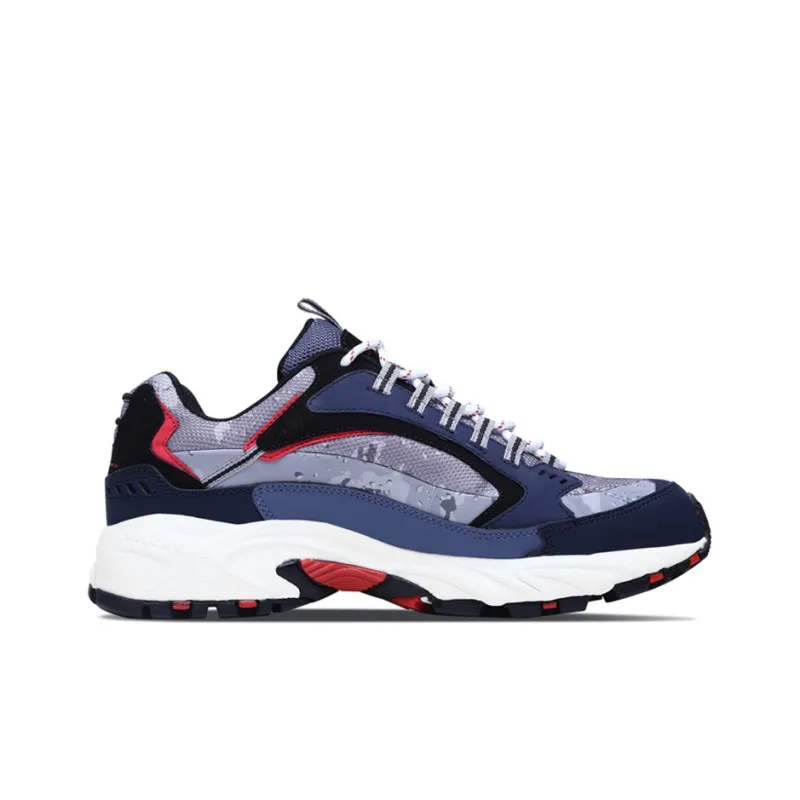 Skechers Stamina 'Navy Grey'-1