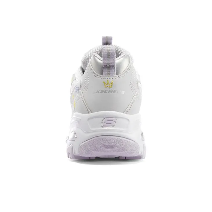 Skechers D'Lites 1.0 'Whtie' Women's-3