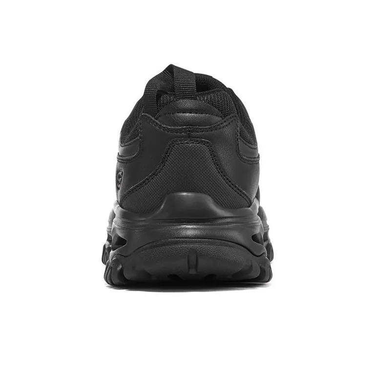 Skechers Catapult Cushioned Anti Slip And Wear Resistant Lightweight Low Top Chunky Sneakers Men's All Black-3