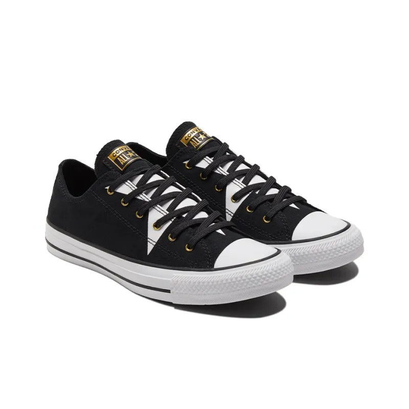 Converse Chuck Taylor All Star Sneakers Black/White/Gold-2