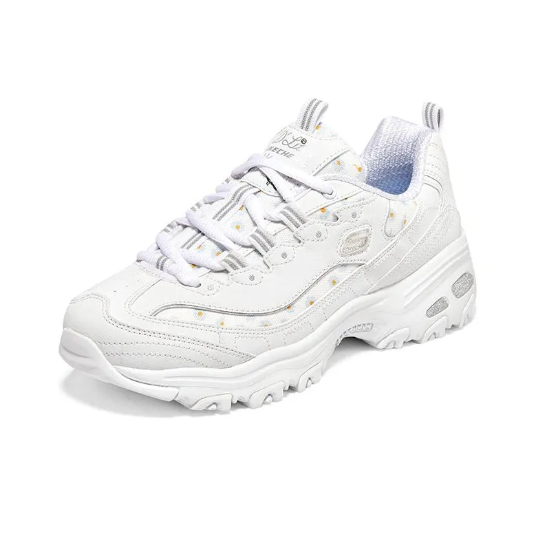Skechers D'lites 1.0 Sneakers 'White Grey' Women's-2
