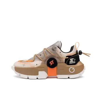 STARTER Wear resistant And Lightweight Low Top Chunky Sneakers Men's Brown