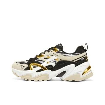 Skechers Stamina V2 Anti Slip And Wear Resistant Cushioning Support Low Top Chunky Sneakers Women's Brown