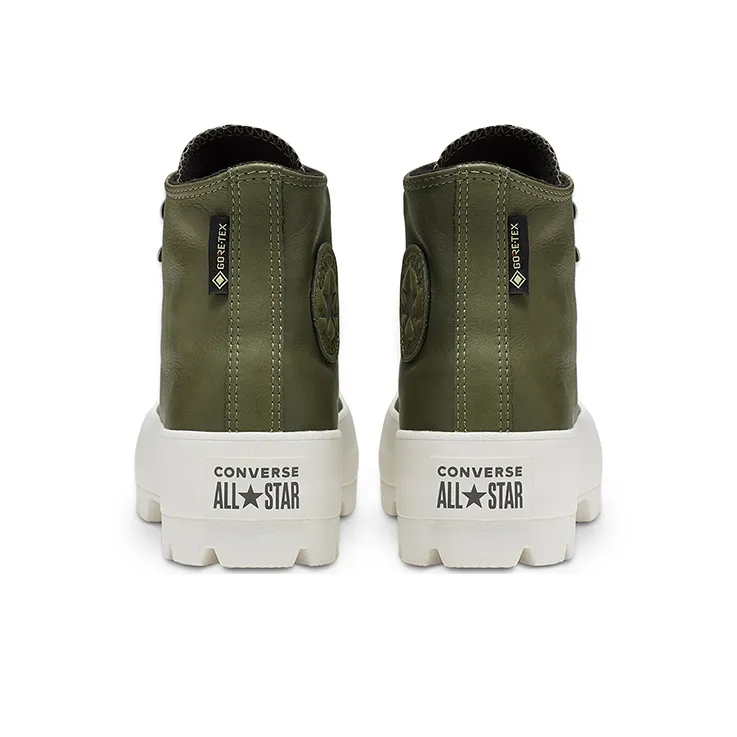 Converse Winter GORE TEX Lugged Chuck Taylor All Star Boot High Top Thick Sole Army Green Women's-3