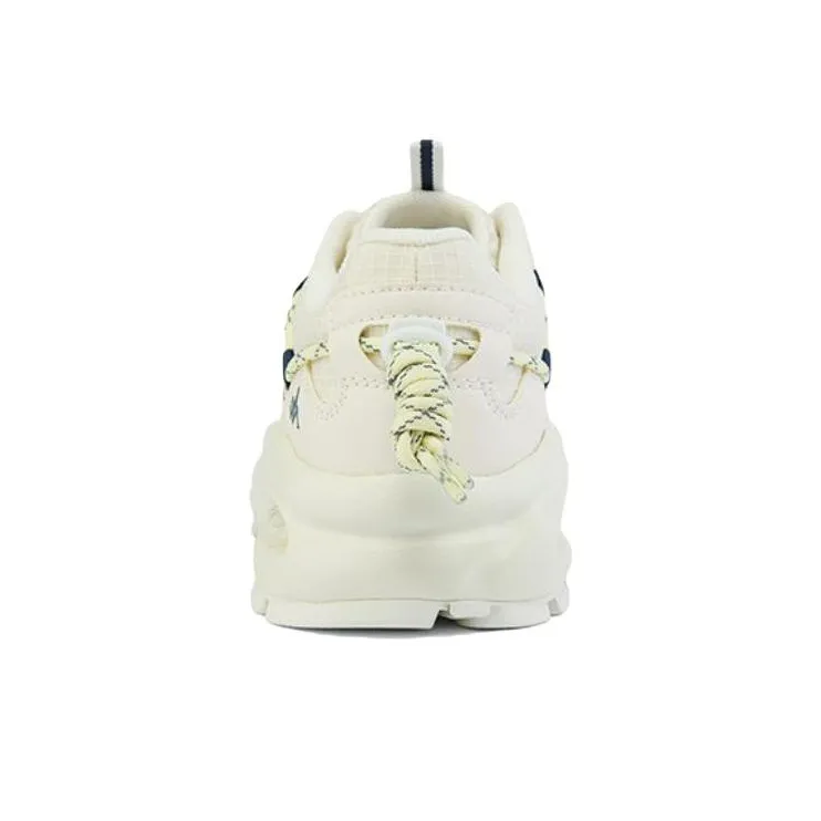 Kappa Cushioning Anti-Slip And Wear-Resistant Coverage Low-Top Chunky Sneakers Unisex Moon Gray-3