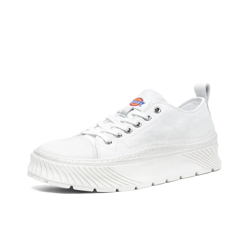 Dickies Canvas Shoes Men Low-Top White-1