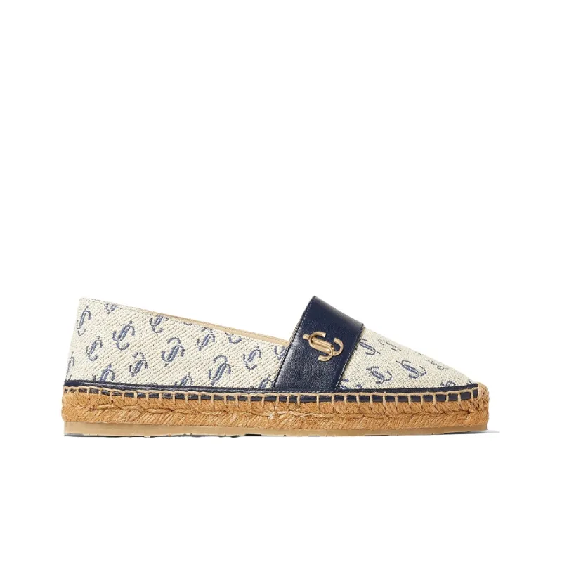 Jimmy Choo Zhou Yangjie Dru Flat Espadrilles Women's Sand Dune-1