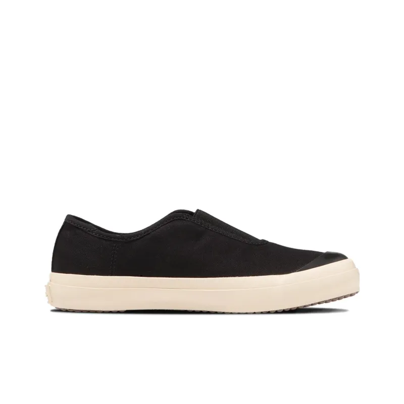Converse Big C Cm Slip-On Anti-Slip Wear-Resistant Low-Top Canvas Shoes Unisex Black Japan Version-1