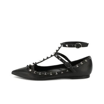 Valentino Flat Shoes Women's Black