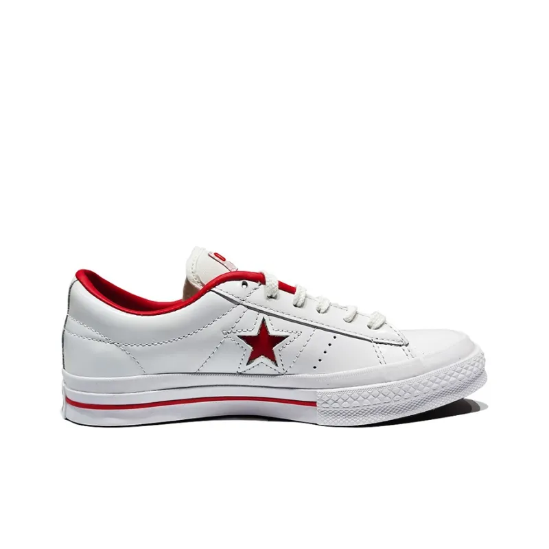 Converse One Star Ox 'HanByeol White Red'-1