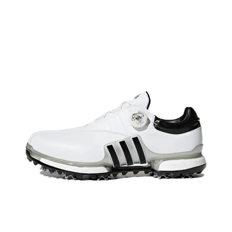 Adidas Tour360 Wear-Resistant Low-Top Golf Shoes-0