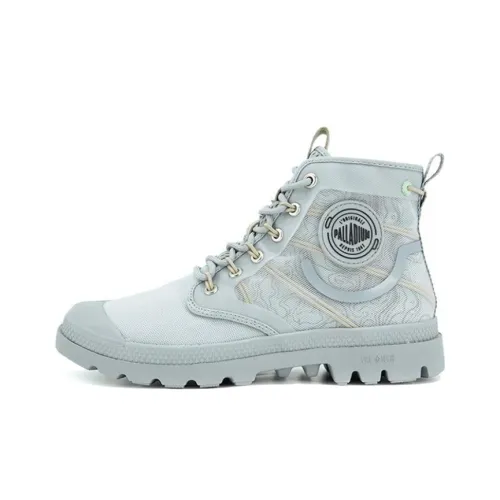 Palladium Pampa Outdoor Boots Unisex Concrete Gray