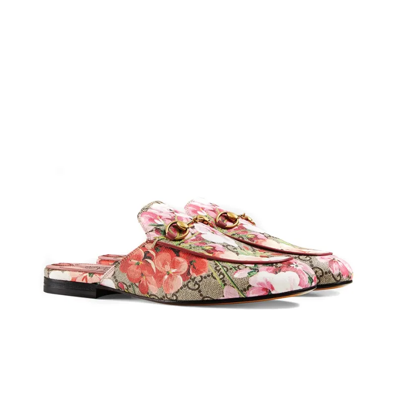 GUCCI Princetown Casual Single Shoes Women's Pink-1