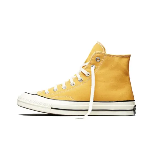 Converse Chuck Taylor Hi Canvas Shoes Unisex High-Top Fallen Leaves Yellow