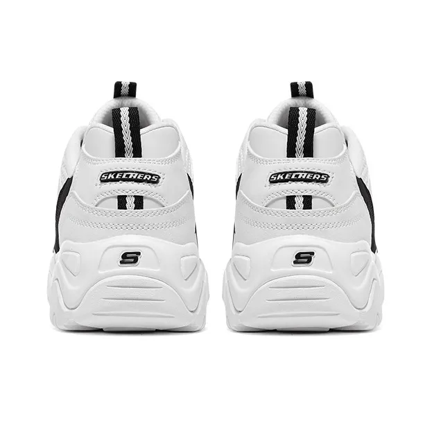 Skechers D'LITES 2.0 'White Black' Women's-4