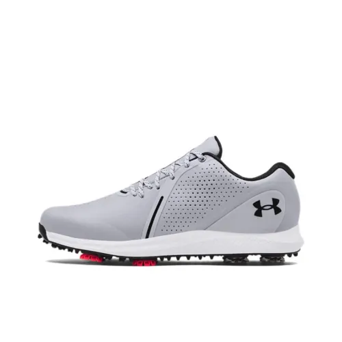 Under Armour Charged Draw Golf Shoes Men Low-Top Gray