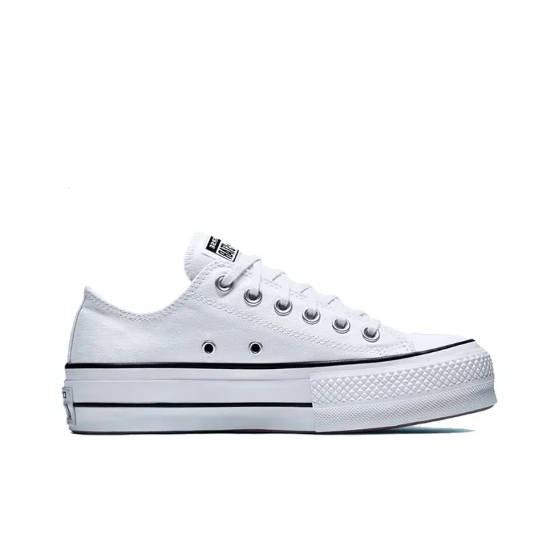 Converse Chuck Taylor All Star Lift Ox White Black Women's-1