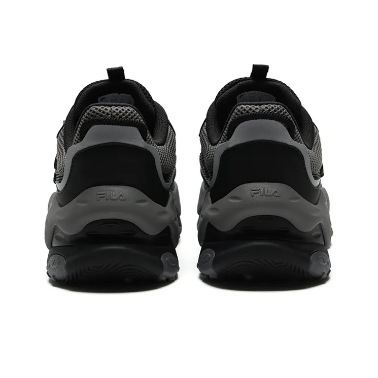 FILA FUSION Cheese Sneakers 'Black Grey' Women's-3