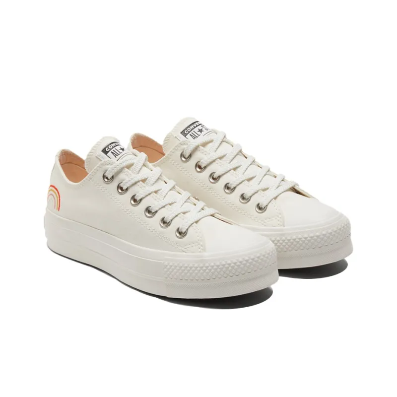 Converse Women's Chuck Taylor All Star Platform Low 'Summer Spirit Sun And Rainbow' Women's-2