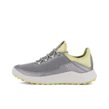 Ecco Abrasion Resistant Low Top Golf Shoes Women's Gray