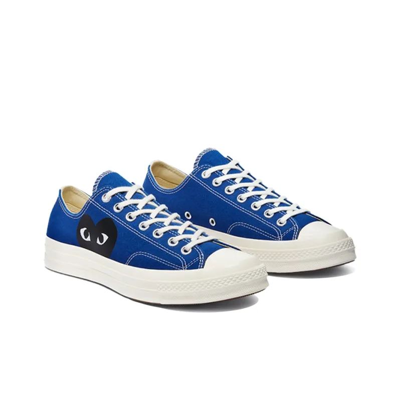 Chuck 70 Comme Des Garçons Play X Converse Low 'Blue Quartz'-2