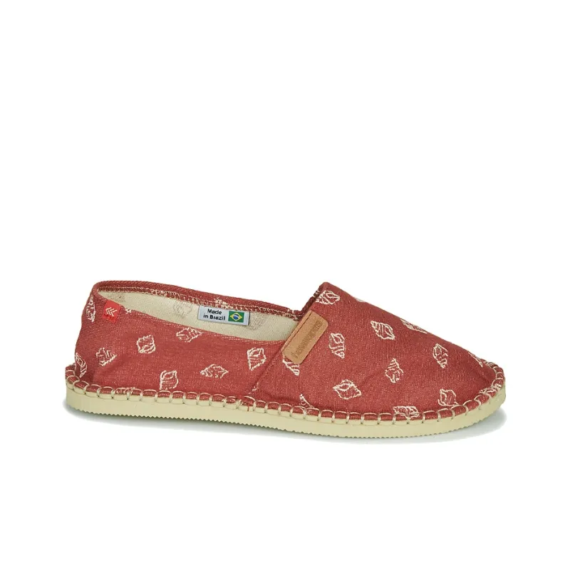 Havaianas Women's Casual Shoes Unisex Low Top Red-1
