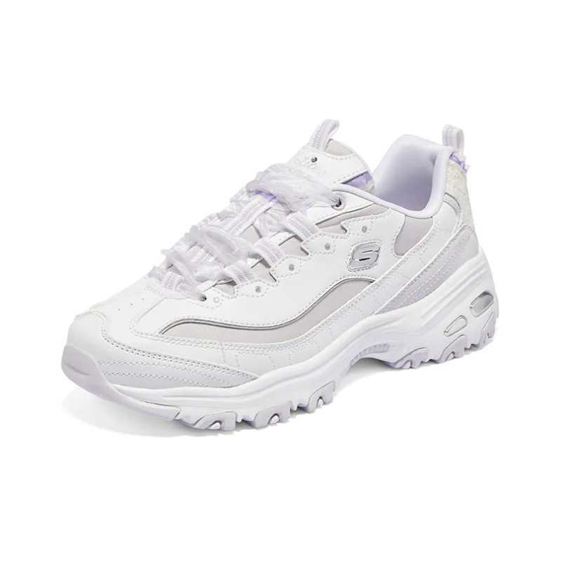 Skechers D'Lites 1.0 'White Purple' Women's-2