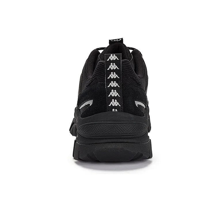 Kappa Low Top Chunky Sneakers Unisex Black-4