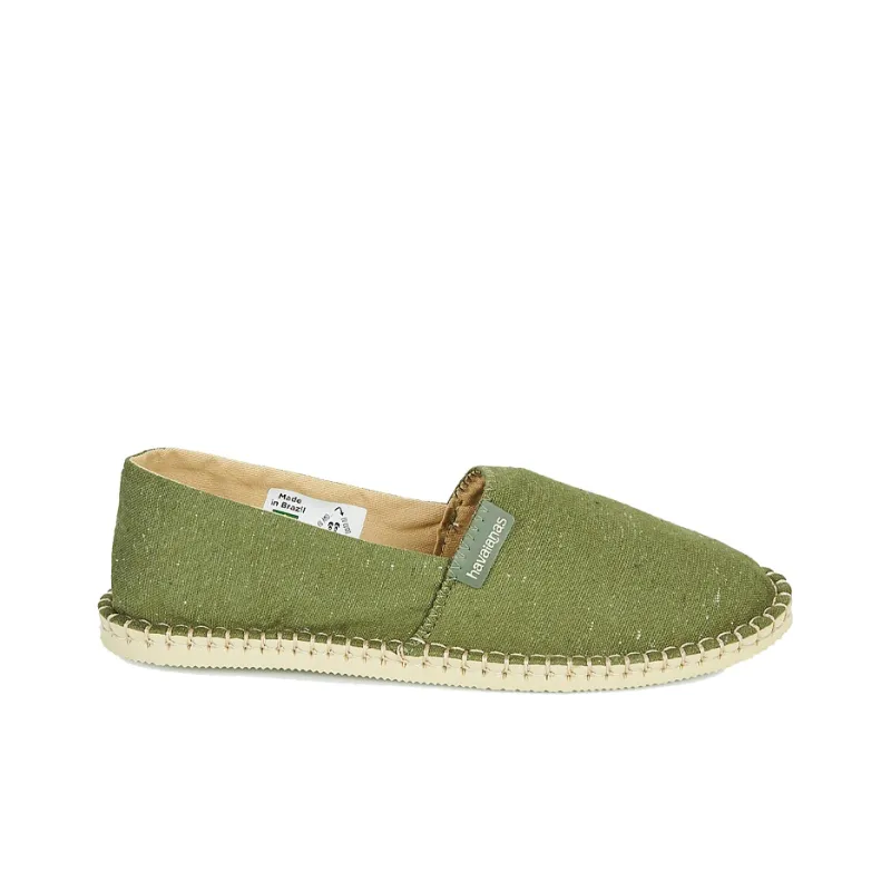Havaianas Women's Casual Shoes Unisex Low Top Green-1