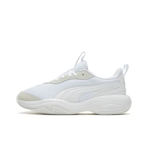 PUMA VAL Chunky Sneakers Unisex Low-Top White