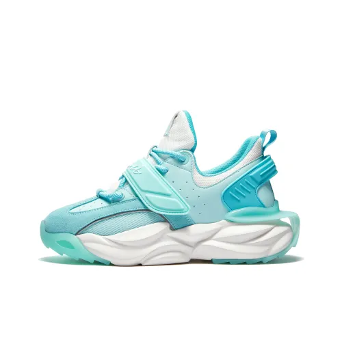 RIFUGIO VO' Chunky Sneakers Unisex Low-Top Tiffany Blue