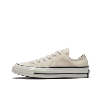 Converse Chuck 1970s Non slip Lightweight Low Top Canvas Shoes Women's Ecru