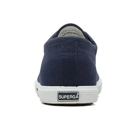 SUPERGA Abrasion Resistant Slip Resistant Low Top Canvas Shoes Women's Blue-4